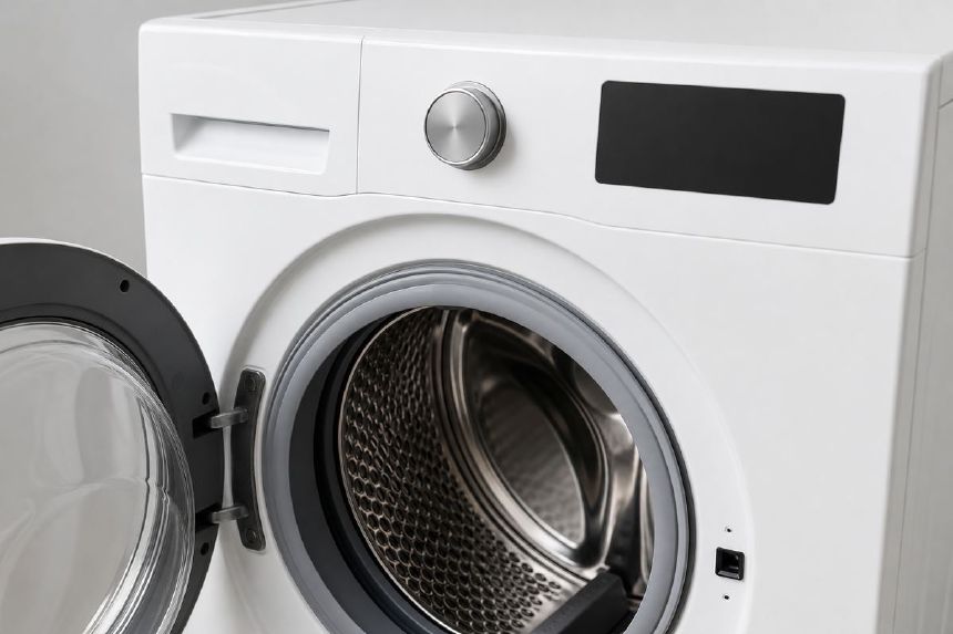 Panou de control si tambur pentru Beko WKB61032Y