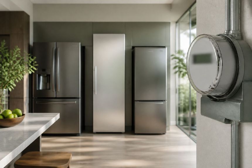 Comparatie intre consumul energetic al frigiderelor