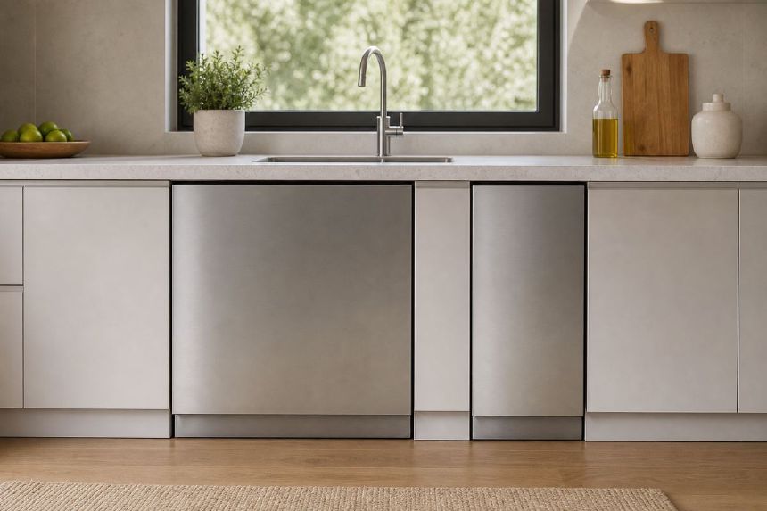 Modele standard si slim asezate intr-o bucatarie