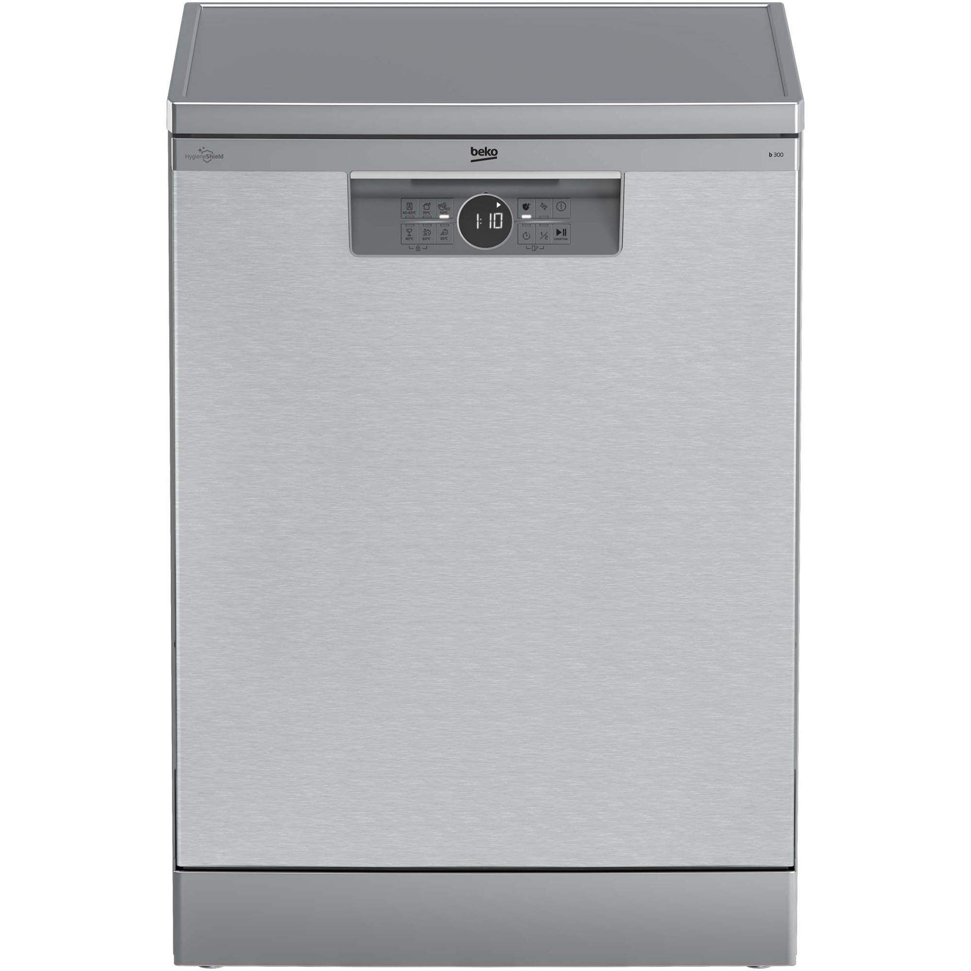 Masina de spalat vase Beko BDFN26430X argintiu 60 cm 14 seturi HygieneShield