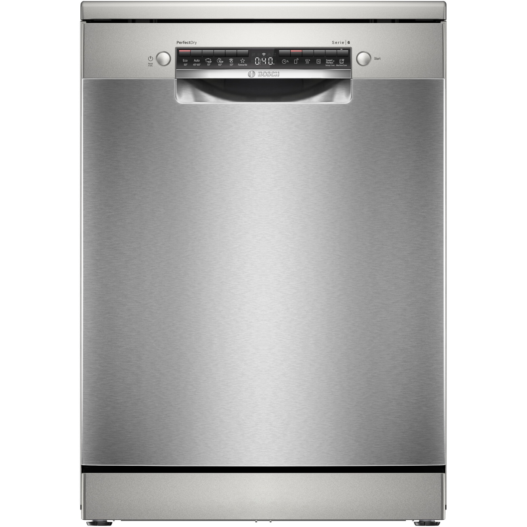 Masina de spalat vase Bosch SMS6ZCI10E Seria 6 inox 60 cm PerfectDry