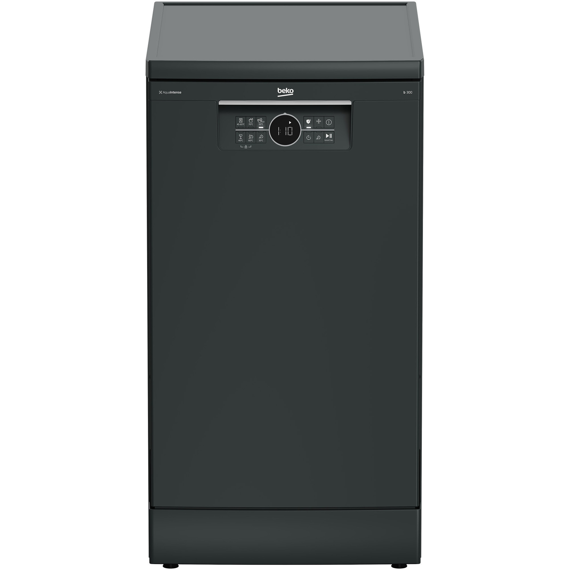 Masina de spalat vase Beko BDFS26123AQ antracit 45 cm slim 11 seturi